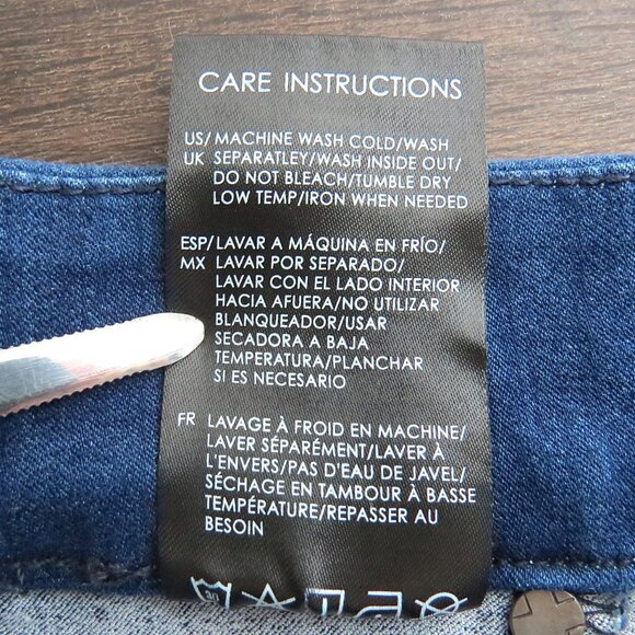 Liverpool Kimberly Bootcut Mid-Rise Stretch Dark Wash Denim Jeans Size 2/26 - Picture 11 of 11